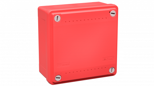  Коробка распределительная ОП 100х100х50мм IP56 гладкие стенки красн. DKC 53811 