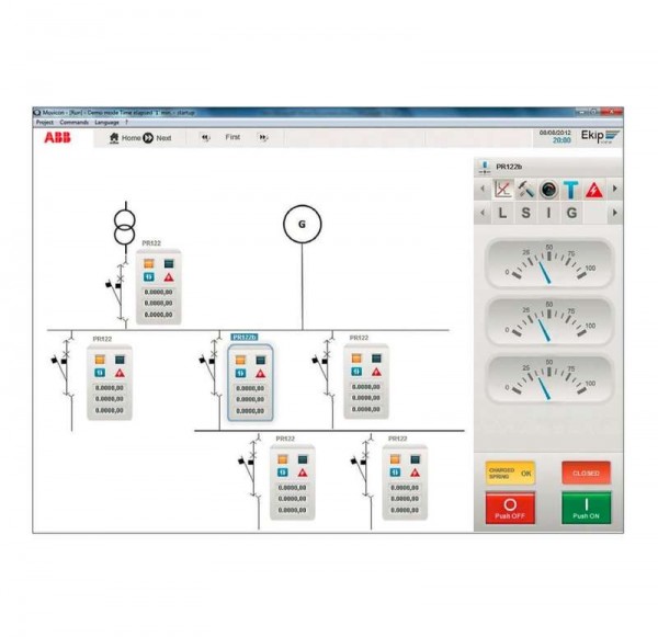  Система диспетчеризации и контроля Ekip View на 30 устройств ABB 1SDA074298R1 