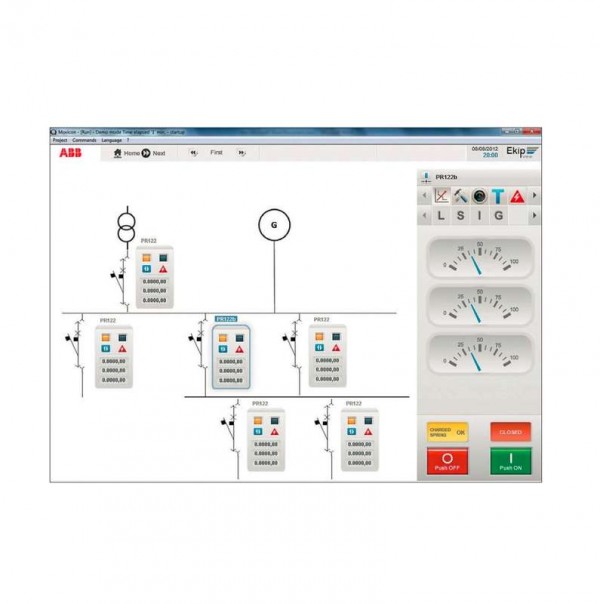  Система диспетчеризации и контроля Ekip View на 60 устройств ABB 1SDA074299R1 