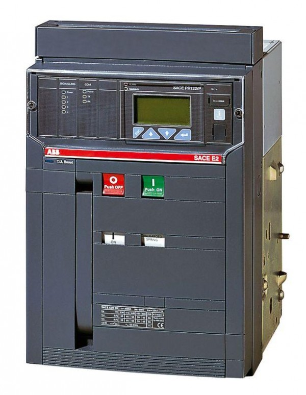  Выключатель автоматический 3п E2N 2000 PR122/P-LSI In=2000А 3p W MP выкатн. ABB 1SDA055940R1 