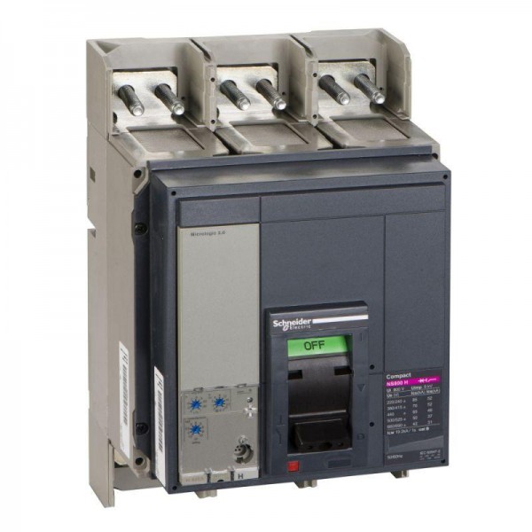  Выключатель автоматический 3п 800А 70кА NS800 H 3P + Micrologic 2.0 в сборе SchE 33467 