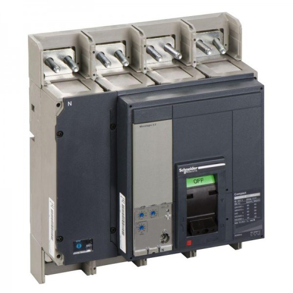  Выключатель автоматический 4п 1000А 50кА NS1000 N 4P + Micrologic 2.0 в сборе SchE 33475 