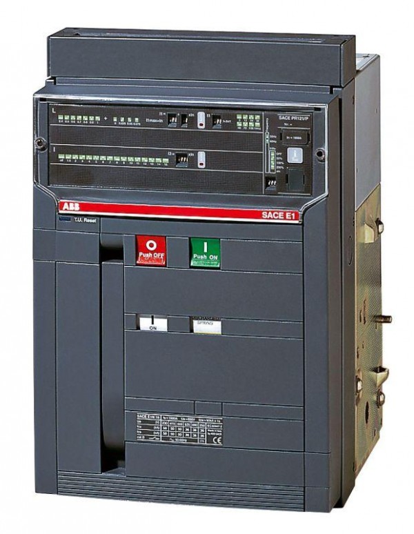  Выключатель автоматический 4п E1N 1600 PR121/P-LI In=1600А 4p F HR LTT стац. (исполнение на -40град.С) ABB 1SDA055768R5 