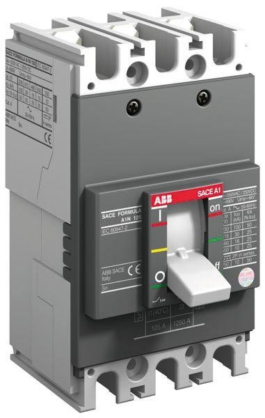  Выключатель автоматический 3п A1B 125 TMF 80-800 3p F F ABB 1SDA070297R1 