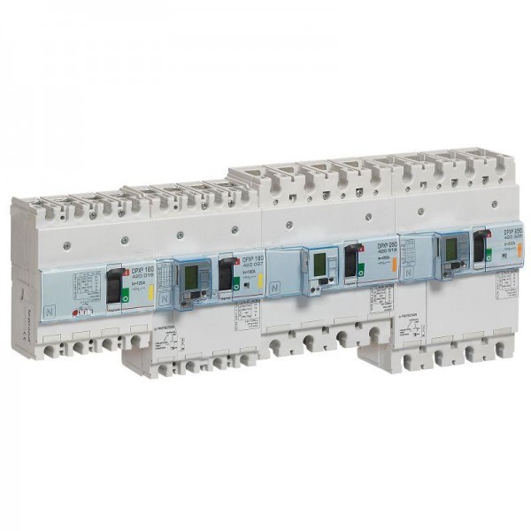  Выключатель автоматический дифференцированного тока 4п 160А 50кА DPX3 160 термомагнитн. расцеп. Leg 420157 