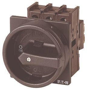  Выключатель нагрузки 3P+N 32А запираемый перед. креп. P1-32/EA/SVB-SW/N черн. ручка EATON 093452 
