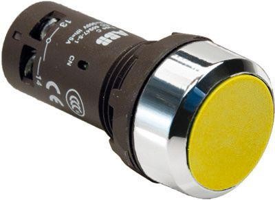  Кнопка CP2-30Y-20 с фикс. 2HO желт. ABB 1SFA619101R3023 