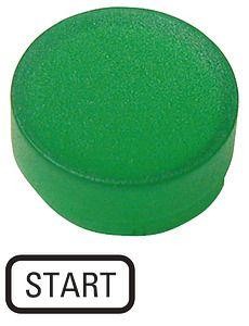  Линза для кнопок M22-XDLH-G-GB1 с подсветкой выступающая "START" зел. EATON 218371 
