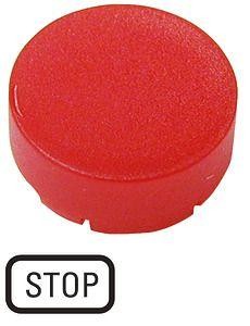  Линза для кнопок M22-XDLH-R-GB0 с подсветкой выступающая "СТОП" красн. EATON 218369 