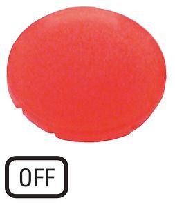  Линза в кнопки M22-XDL-R-GB5 с подсветкой плоская "OFF" красн. EATON 218334 