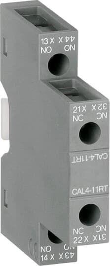  Блок контактный дополнительный CAL4-11RT для контакторов AF..RT и NF..RT ABB 1SBN010129R1011 