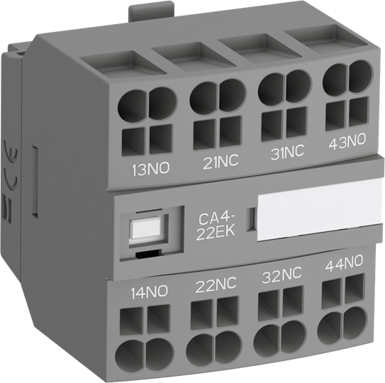  Блок контактный доп. CA4-31MK (3НО+1НЗ) с втычными клеммами для контакторов AF09…AF16..-30-10K ABB 1SBN010146R1131 