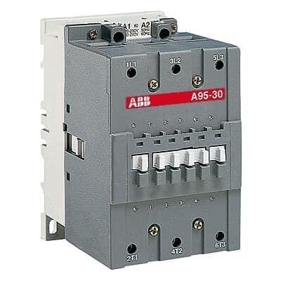  Контактор UA95-30-00 для коммутации конденсаторов мощностью до 60кВар катушка упр. 100В AC ABB 1SFL431022R8400 