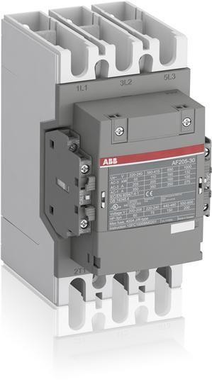 Контактор AF205-30-11-34 катушка 250-500В AC/DC с интерфейсом для подключения к ПЛК ABB 1SFL527002R3411 