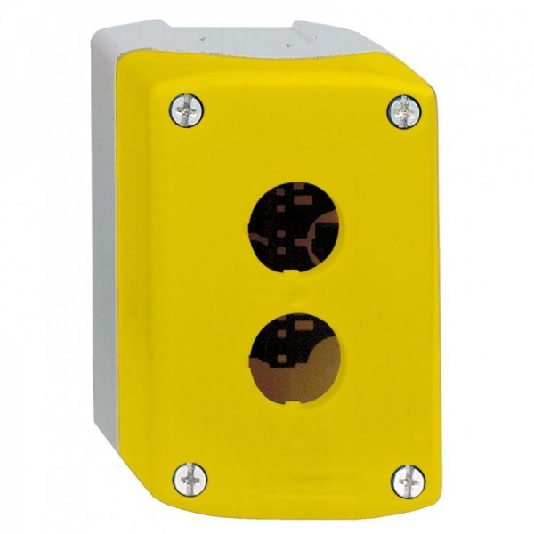  Пост кнопочный аварийной остановки на 2 кноп. желт. SchE XALK02 