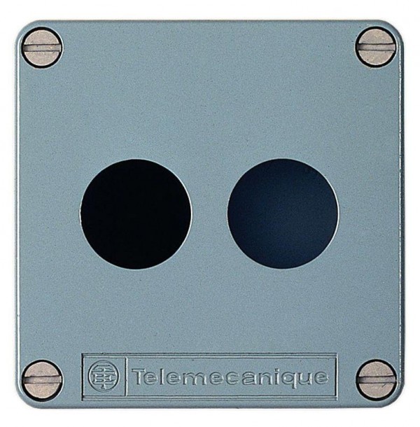  Пост кнопочный метал. 2 отв. 80х80 SchE XAPM1502 