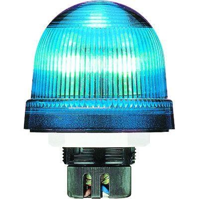 Лампа-маячок сигнал. KSB-401L 12-2 30В АС/DC постоянного свечения син. ABB 1SFA616080R4014 