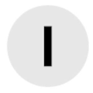  Линза для кнопок M22-XDLH-W-X1 с подсветкой выступающая "I" зел. EATON 218342 