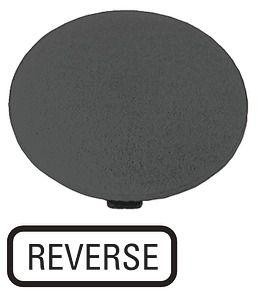  Шильдик кнопочный грибовидный "REVERSE" M22-XDP-S-GB16 черн. EATON 218292 