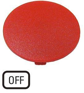  Шильдик кнопочный грибовидный "OFF" M22-XDP-R-GB5 красн. EATON 218289 
