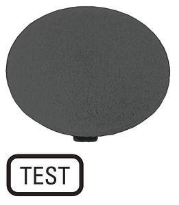  Шильдик кнопочный грибовидный "TEST" M22-XDP-S-GB9 черн. EATON 218288 
