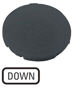  Шильдик кнопочный плоский "LOWER" M22-XD-S-GB4 черн. EATON 218200 