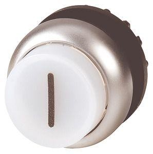  Головка кнопки с подсветкой выступающие без фикс. M22-DLH-W-X1 бел. EATON 216981 