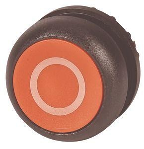  Головка кнопки M22S-D-R-X0 без фикс. красн. с обозначение O; черн. лицевое кольцо EATON 216606 