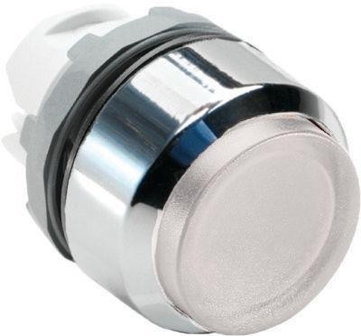  Кнопка MP4-21C выступающая с подсветкой с фикс. прозр. (только корпус) ABB 1SFA611103R2108 