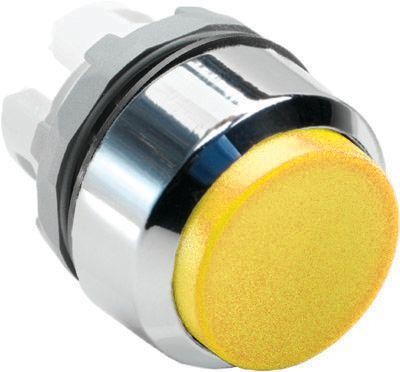  Кнопка MP4-20Y выступающая без подсветки с фикс. желт. (только корпус) ABB 1SFA611103R2003 