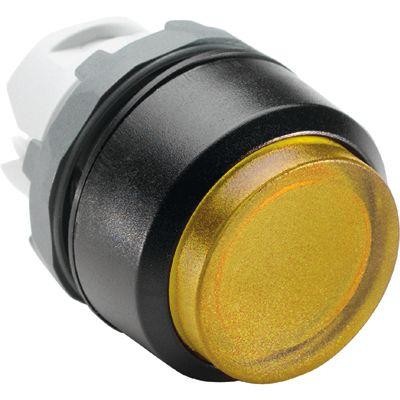  Кнопка MP3-11Y выступающая с подсветкой без фикс. желт. (только корпус) ABB 1SFA611102R1103 