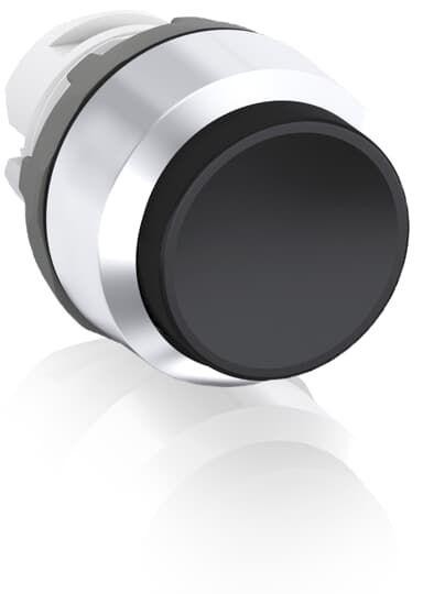  Кнопка MP3-30B выступающая (только корпус) без подсветки без фиксации черн. ABB 1SFA611102R3006 