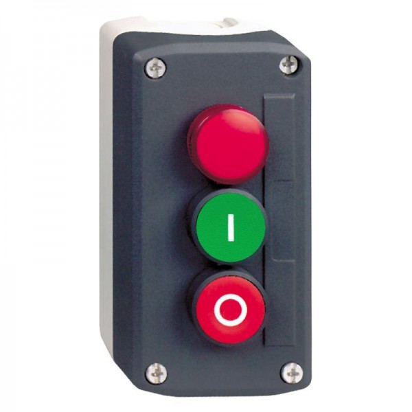  Пост кнопочный на 2 кноп. с возвр. с подсветкой SchE XALD363G 