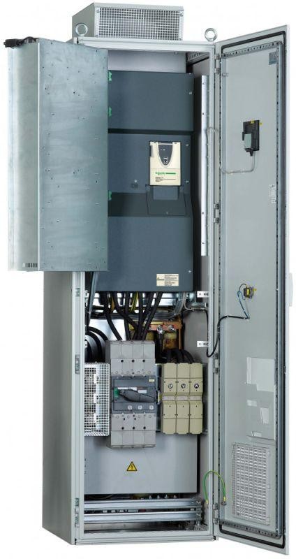  Преобразователь частоты комплектный в шкафу ATV71 160кВт 415В IP23 SchE ATV71EXC2C16N4 