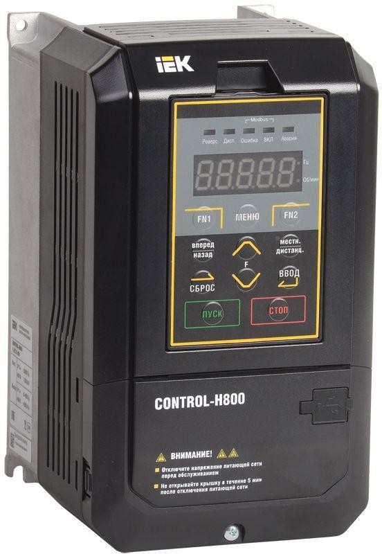  Преобразователь частоты CONTROL-H800 380В 3ф 7.5-11кВт ИЭК CNT-H800D33FV075-11TE 
