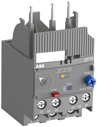  Реле перегрузки электрон. EF19-0.32 для контакторов AF09-AF38 класс перегрузки 10.20.30 ABB 1SAX121001R1101 