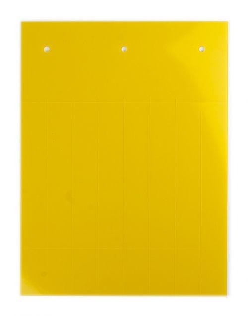  Табличка полужесткая установка в держатель для маркировки мод. оборудования ПВХ-0.5 желт. DKC TAS7015Y 