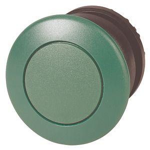  Головка кнопки M22S-DP-G грибовидная без фикс. зел.; черн. лицевое кольцо EATON 216717 