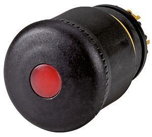  Головка кнопки M22S-PVLT аварийной остановки с подсветкой; отмена фиксации поворотом; черн. лицевое кольцо EATON 271540 