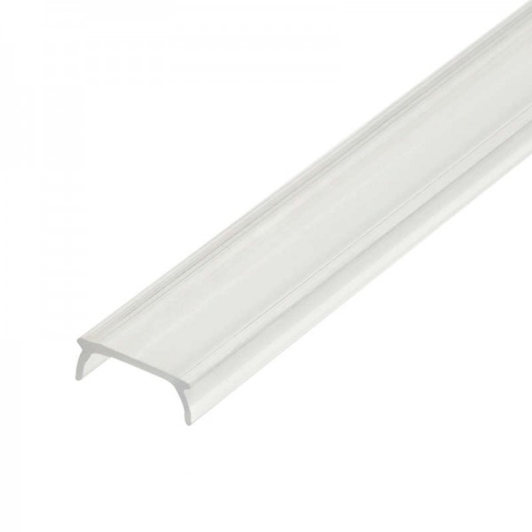  Рассеиватель UFE-R02 CLEAR 200 POLYBAG для алюминиевого профиля прозр. пластик. (дл.2м) Uniel UL-00000607 