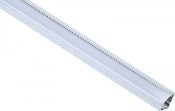  Профиль алюминиевый для LED ленты 1919 накладной треуг. опал (дл.2м) компл. аксессуров ИЭК LSADD1919-SET1-2-N3-1-08 