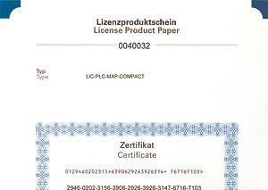  Лицензия PLC COMPACT для XV- 1 и XV -B ... 1 ... -D ... LIC-PLC-MXP-COMPACT EATON 142581 