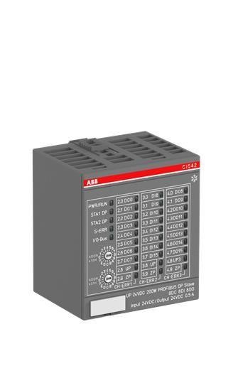  Модуль интерфейсный 8DI/8DO/8DC CI542-DP-XC ABB 1SAP424200R0001 