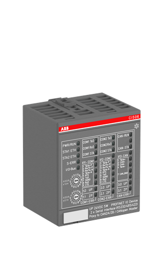  Модуль интерфейсный 2хRS232/RS485 CI506-PNIO-XC ABB 1SAP421500R0001 