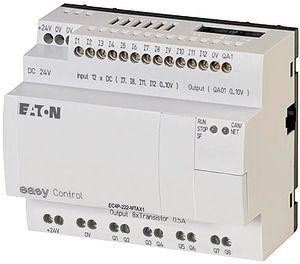 Контроллер компактный 24В DC 12DI (4 AI) 8 DO (T) 1AO Ethernet CAN EC4P-222-MTAX1 EATON 106404 