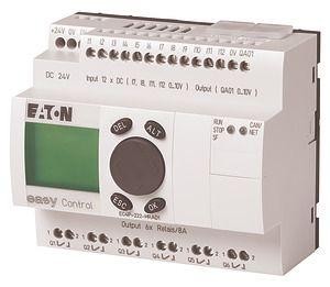  Контроллер компактный 24В DC 12DI (4 AI) 6DO (R) 1AO Ethernet CAN дисплей EC4P-222-MRAD1 EATON 106405 