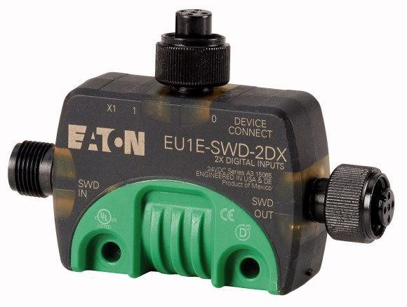  Модуль ввода/вывода T-Connector EU1E-SWD-2DX IP67 24В M12 EATON 174711 