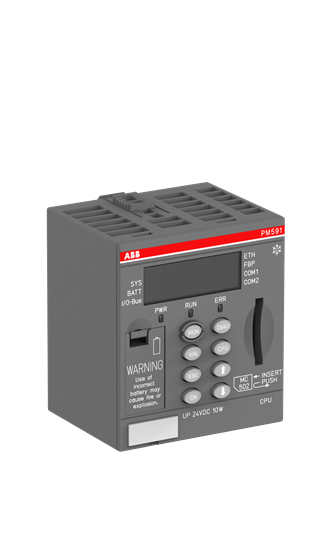  Модуль ЦПУ AC500 4096кБ PM591-ETH-XC v2 ABB 1SAP350100R0271 