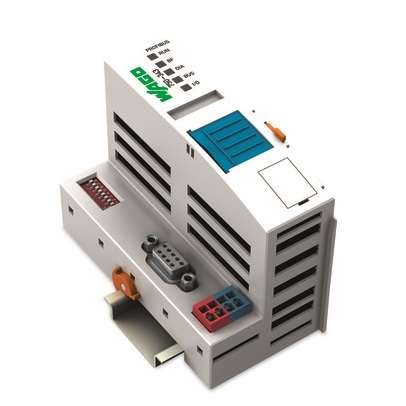  Контроллер сети PROFIBUS DP/V1 12Мбод дискретные и аналоговые сигналы WAGO 750-343 