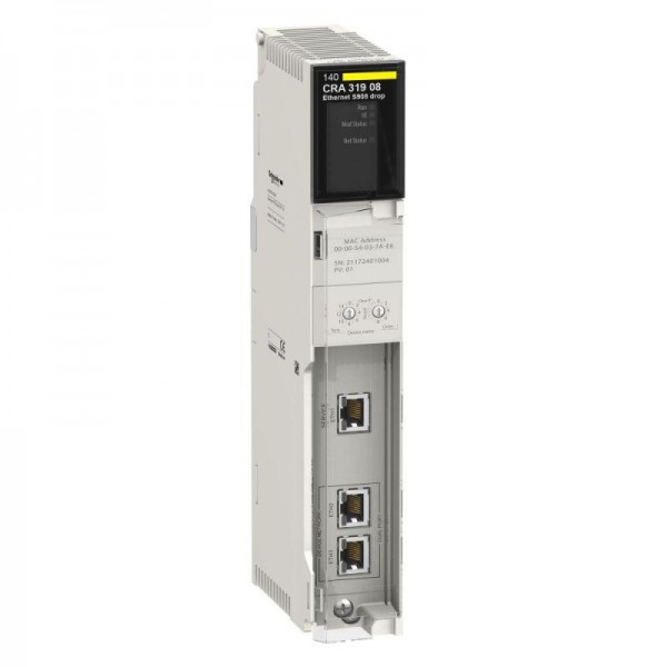  Адаптер сброса дистанционных входов/выходов Ethernet M580 Quantum S908 RIO Drop Adapter (лак) SchE 140CRA31908C 